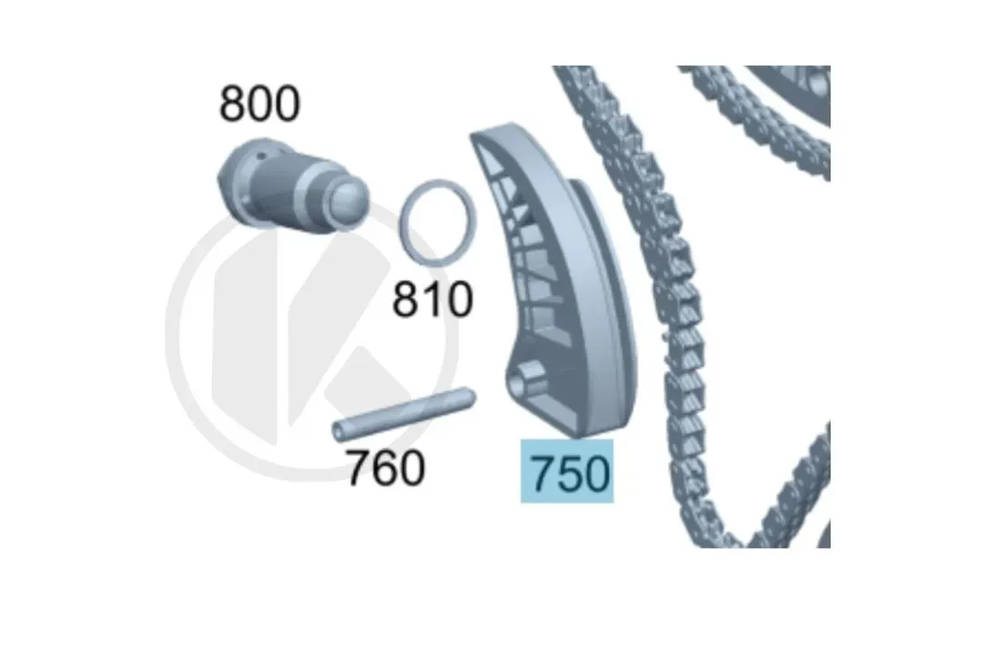CHAIN TENSIONING RAIL